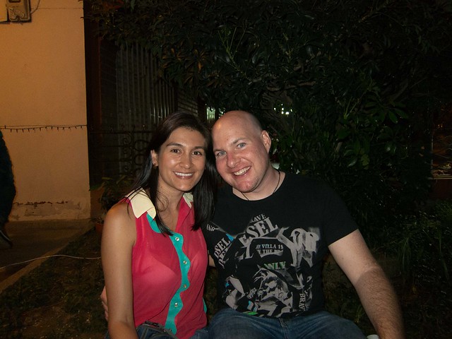 Lina and I on New Year's Eve