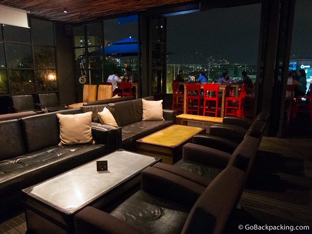 Sinko Bar Lounge area at Sinko Bar