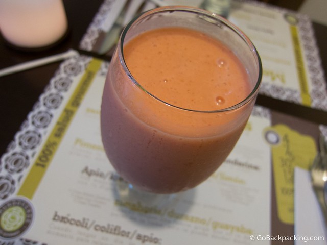 Strawberry and mango batido Strawberry and mango batido