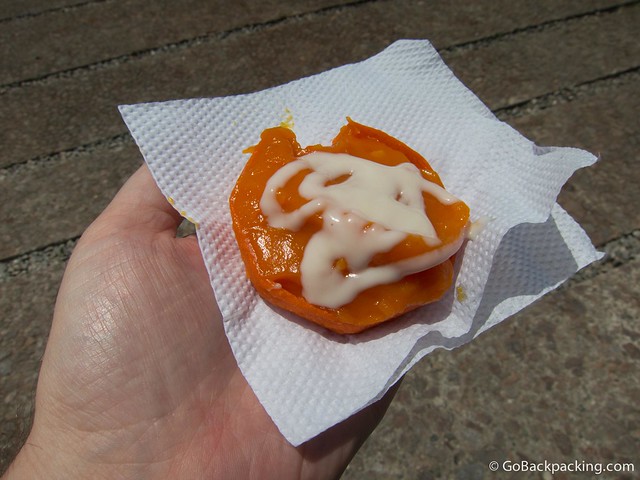 Solteritas Las solteritas son el equivalente colombiano de un helado de naranja con crema. ¡Qué rico!