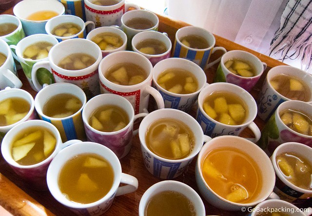 Warm herbal tea Warm herbal tea