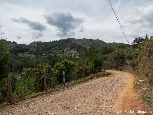 Dirt road near Guarne Dirt road near Guarne