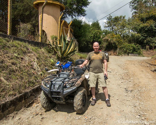 Pit stop during my first ATV ride in 25 years