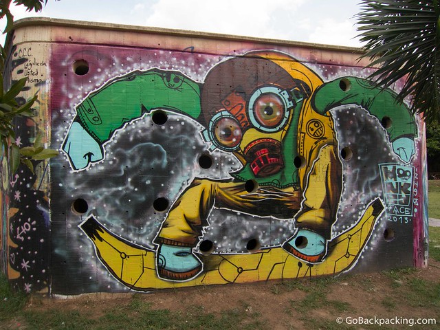 Grafitis en el parque Grafitis en el parque