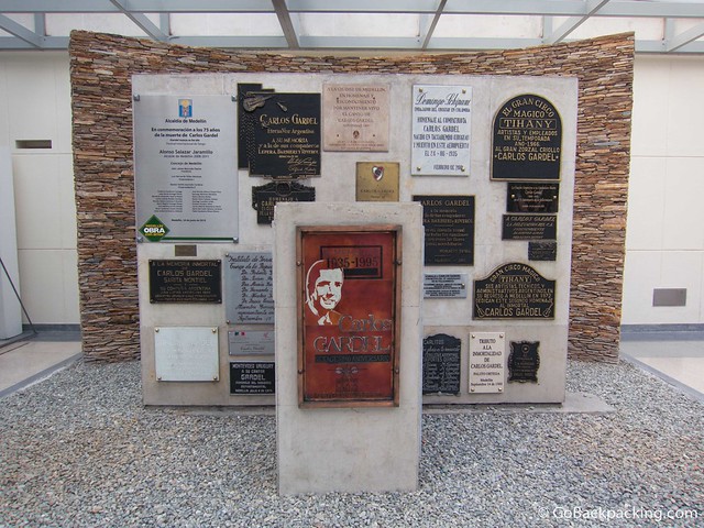 Carlos Gardel memorial Carlos Gardel memorial