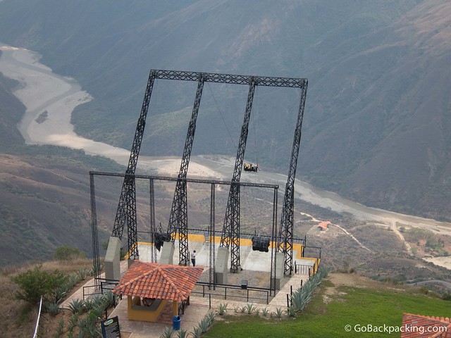 Canyon swing Canyon swing
