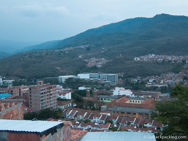 San Gil View of San Gil. The church in the center marks the main plaza.