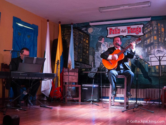 Cantante de tango Cantante de tango