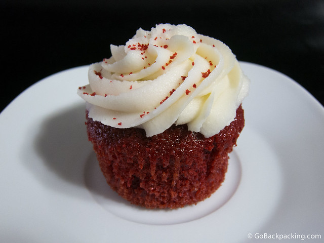 Cupcake de red velvet Cupcake de red velvet