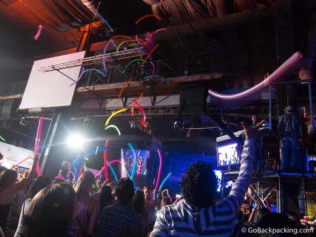 Balloon drop at Palmahia